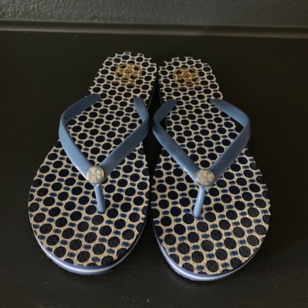 Tory Burch Flip Flops - size 10 womens